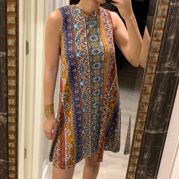 PATTERNED DRESS - Picture 5 of 5